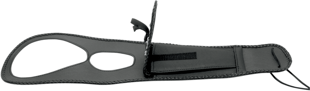 MUSTANG Pouch Tank Bib - Studded - Black - Honda 93321