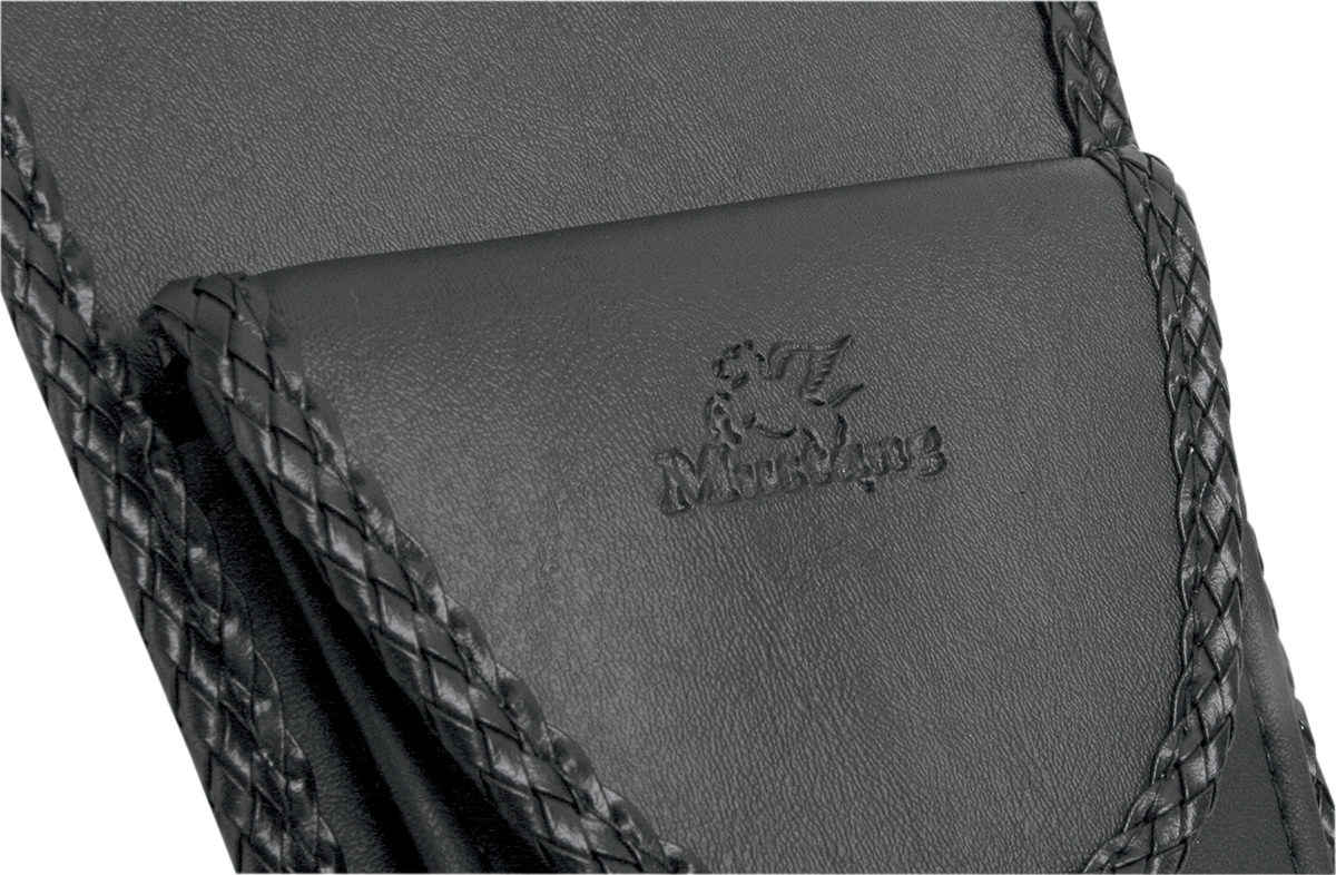 MUSTANG Pouch Tank Bib - Smooth - Black - Yamaha 93330