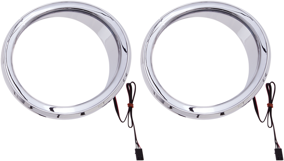 Ciro Front Speaker LED Accent - Chrome 42100 - Cycle City Outdoors