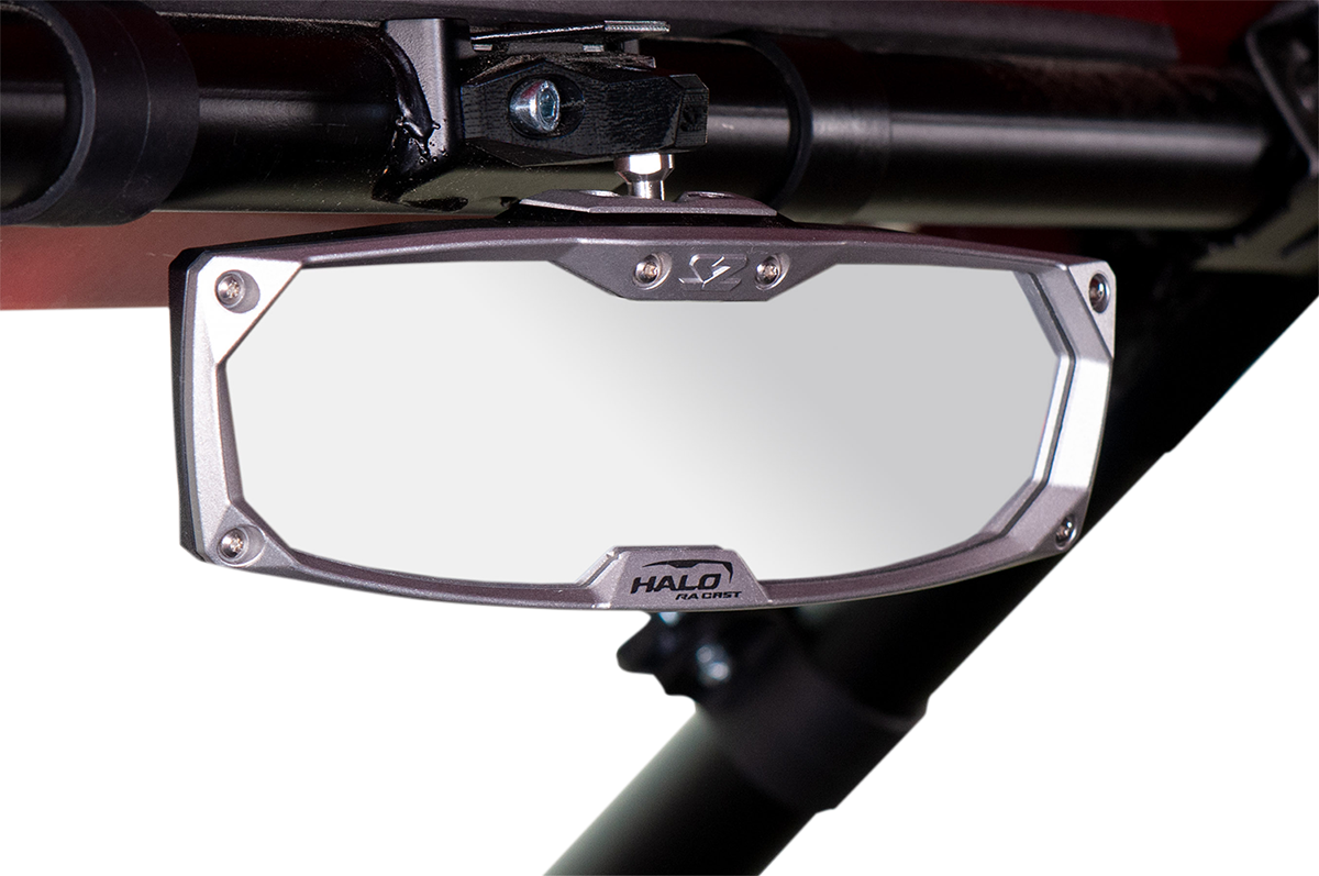 SEIZMIK Mirror - Halo R - Rear View - Rectangle - Black w/Silver Bezel - Pro XP 56-18002