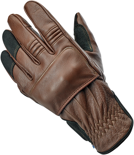 BILTWELL Belden Gloves - Chocolate/Black - XS 1505-0201-301