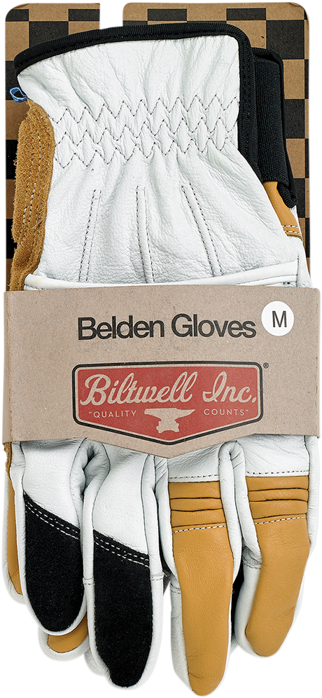 BILTWELL Belden Gloves - Cement - XL 1505-0409-305