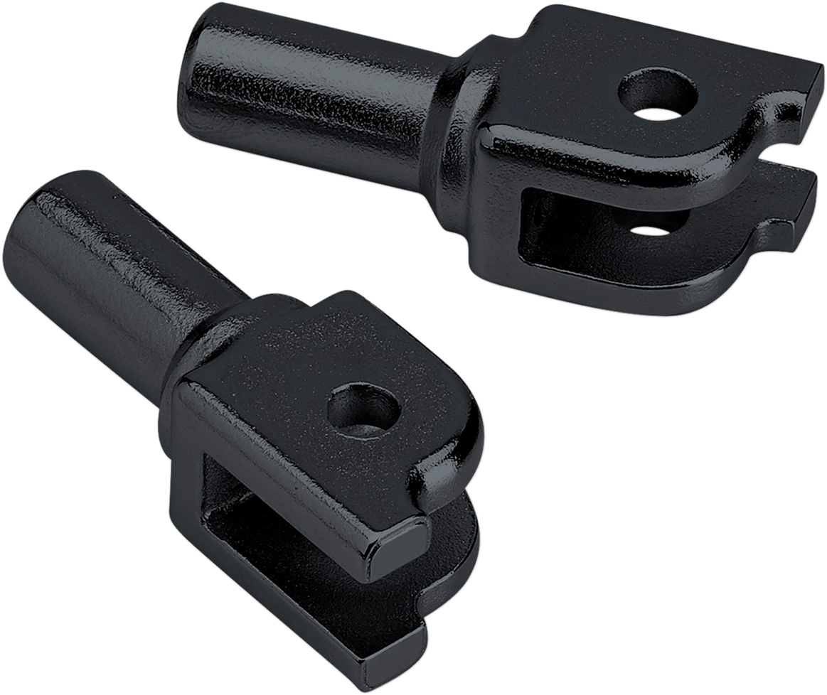 BILTWELL Foot Peg Mount - Black - Softail 0107-1640-01
