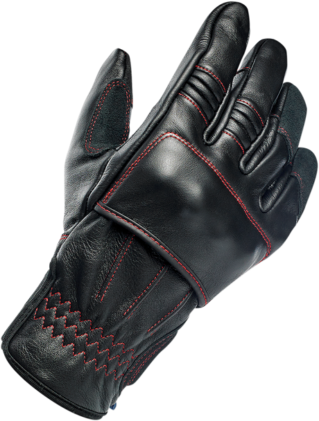 BILTWELL Belden Gloves - Redline - Medium 1505-0108-303
