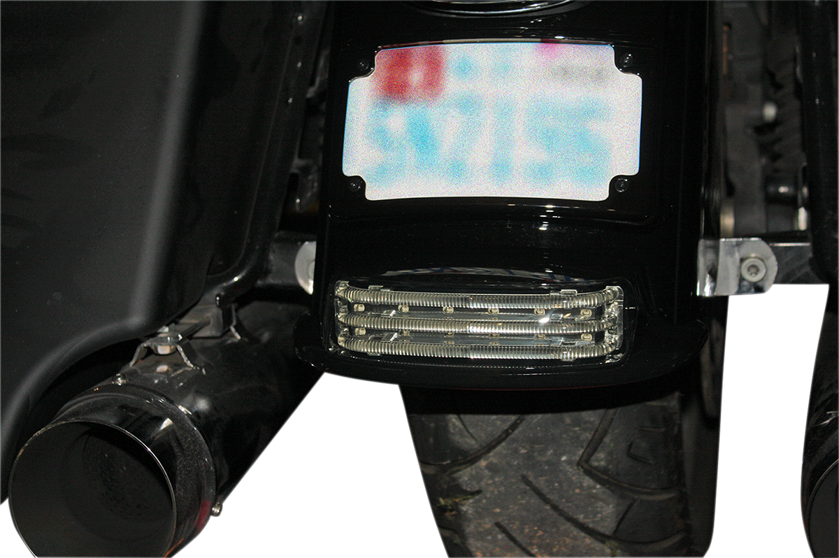 Custom Dynamics Fender Tip Light - Smoke Lens - Black PB-FT-TOUR-S-B - Cycle City Outdoors