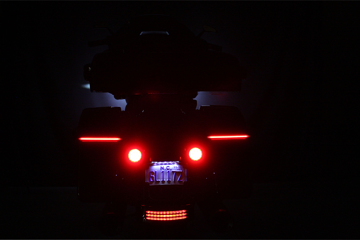 Custom Dynamics Saddlebag Lights - Red Lens CD-LP-BCM-R - Cycle City Outdoors