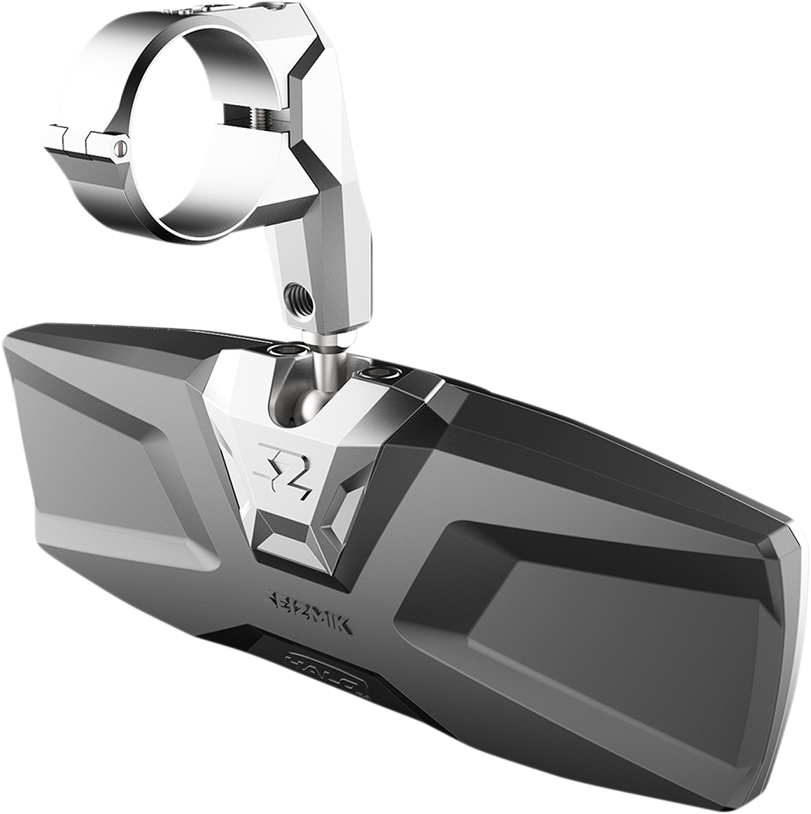 SEIZMIK Mirror - Halo R - Rear View - Rectangle - Silver - 2" 56-18025