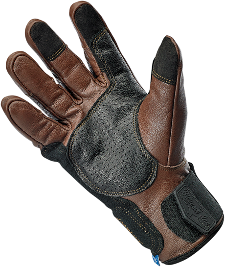 BILTWELL Borrego Gloves - Chocolate/Black - XL 1506-0201-305