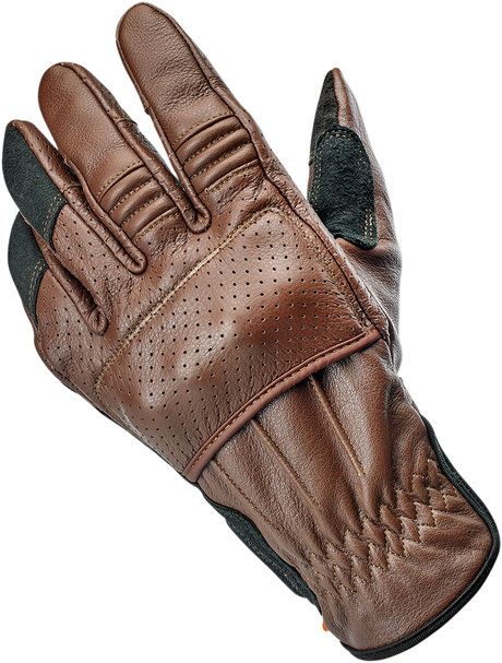 BILTWELL Borrego Gloves - Chocolate/Black - 2XL 1506-0201-306