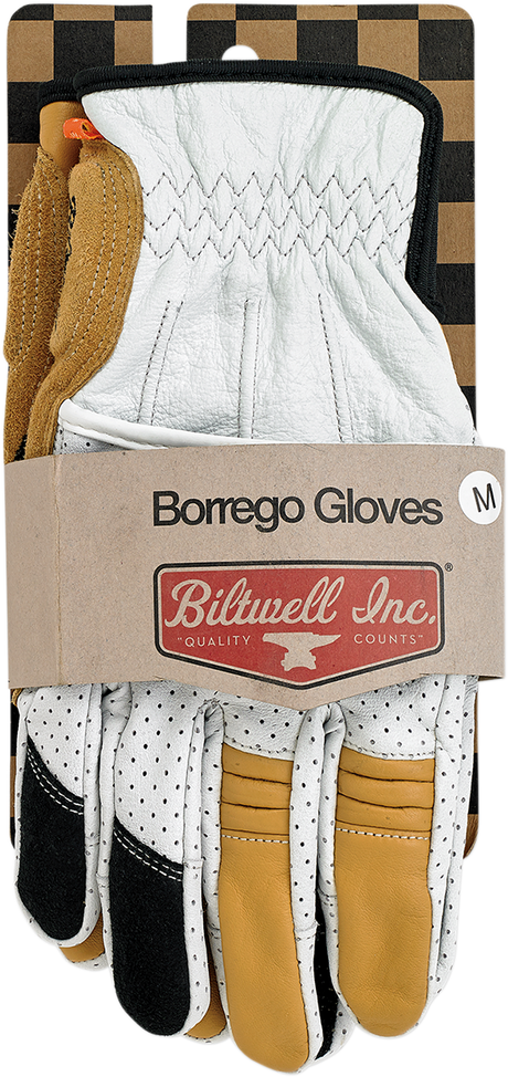 BILTWELL Borrego Gloves - Cement - XL 1506-0409-305