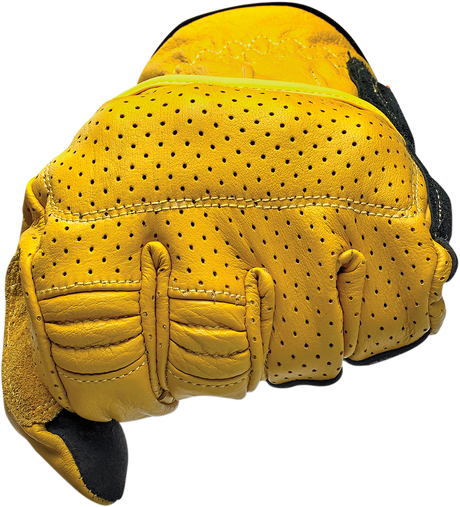 BILTWELL Borrego Gloves - Gold/Black - XL 1506-0701-305