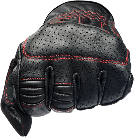 BILTWELL Borrego Gloves - Redline - 2XL 1506-0108-306