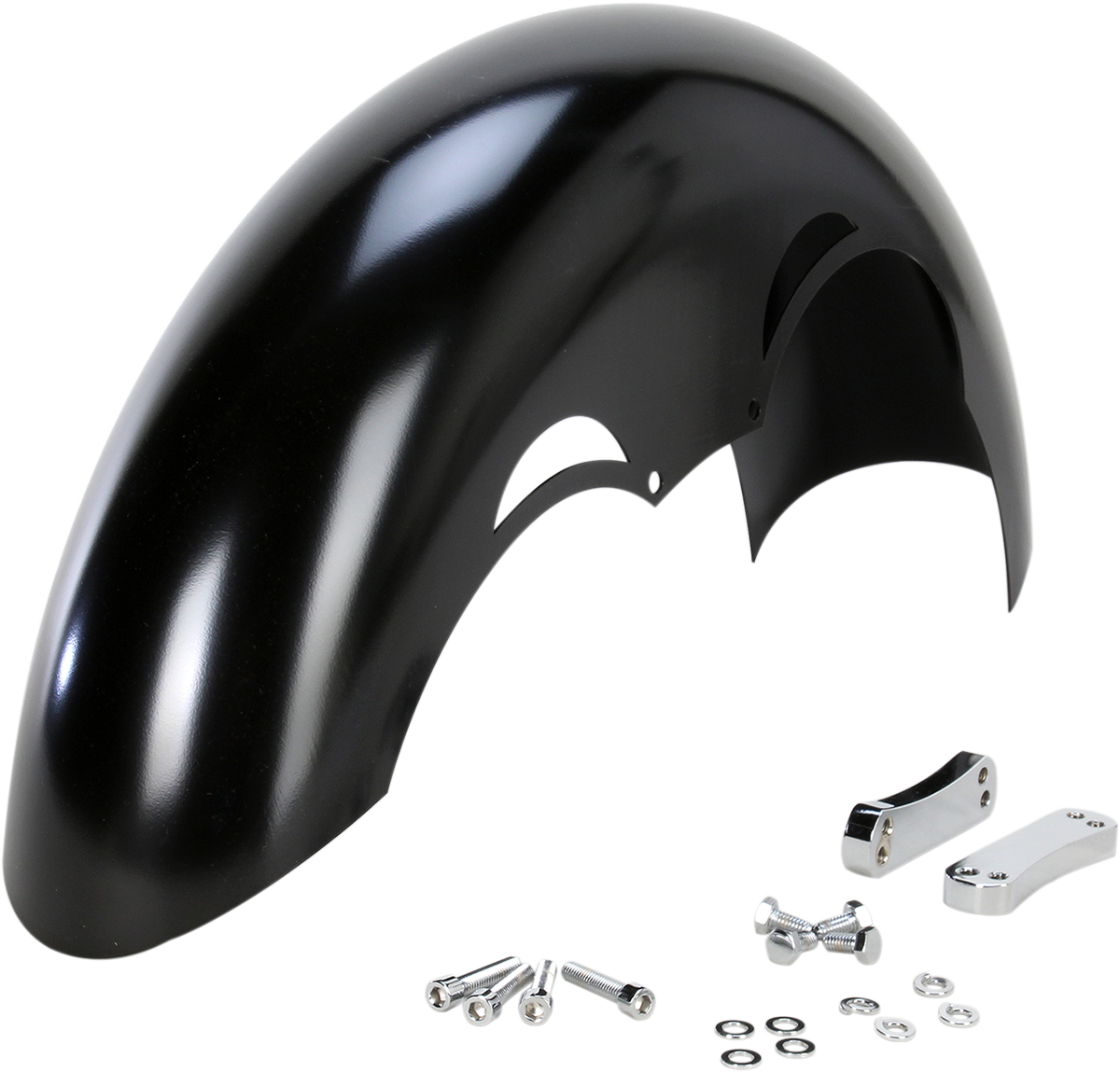 KLOCK WERKS Tude Fender Kit - Front - Black - 21" KWF-01-0107-2014