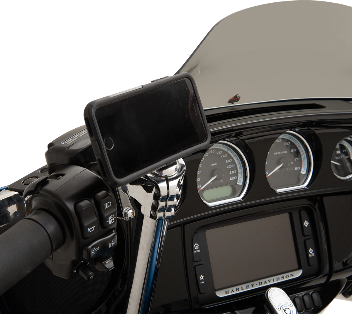 KLOCK WERKS Switch Mount - iOmount* - Chrome KWD-01-0380