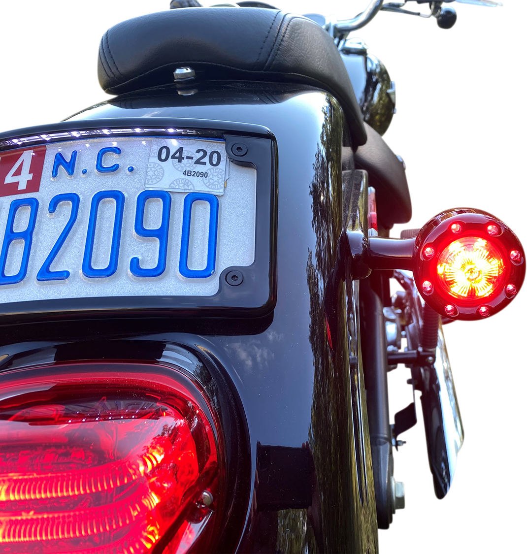 Custom Dynamics Bullet Turn Signal 1156 - Black - Smoke Lens PB-BR-RR 56-BS - Cycle City Outdoors