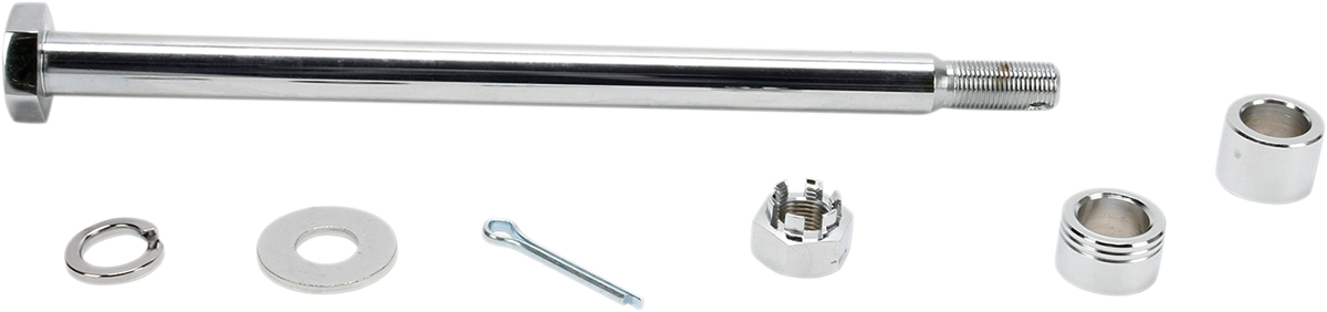 DRAG SPECIALTIES Axle Kit - Rear - Chrome 16-0294-BC520 - Cycle City Outdoors