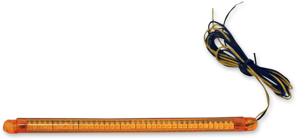 Custom Dynamics Flexible LED Strips - 40 LEDs - Amber/Amber T2F40AA - Cycle City Outdoors