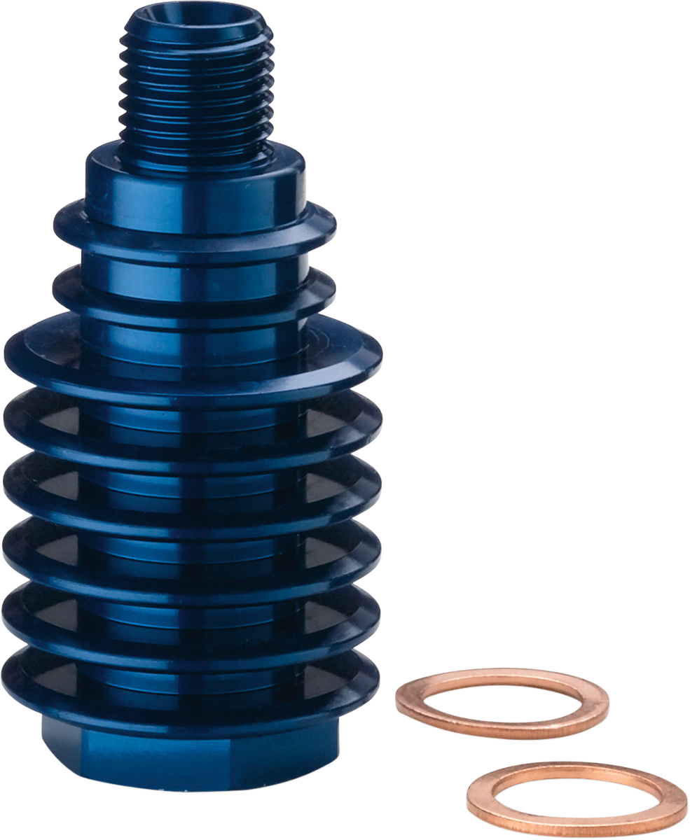 MOOSE RACING Rear Brake Caliper Cooler - Blue M73-120 - Cycle City Outdoors