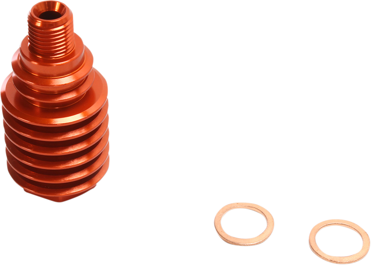 MOOSE RACING Rear Brake Caliper Cooler - Orange M73-150 - Cycle City Outdoors