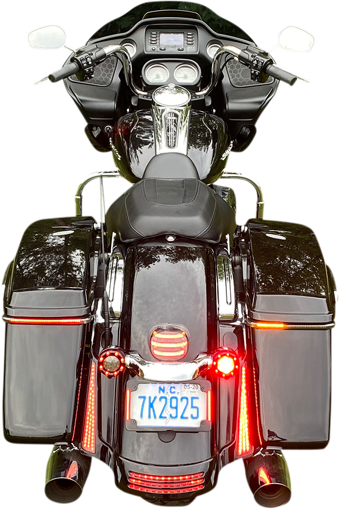 Custom Dynamics Saddlebag Lights - Smoke Lens CD-LPDC-BCM-S - Cycle City Outdoors