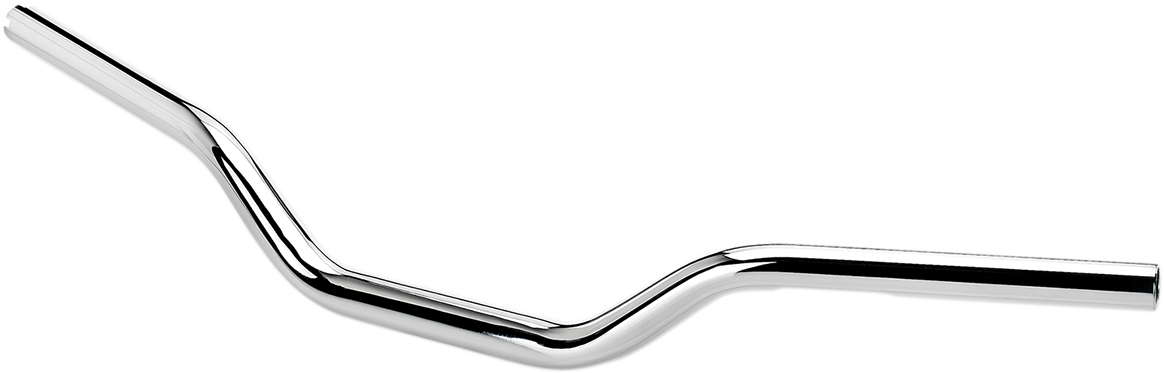 BILTWELL Tracker O/S Handlebar - Mid - TBW - Chrome 6308-1055