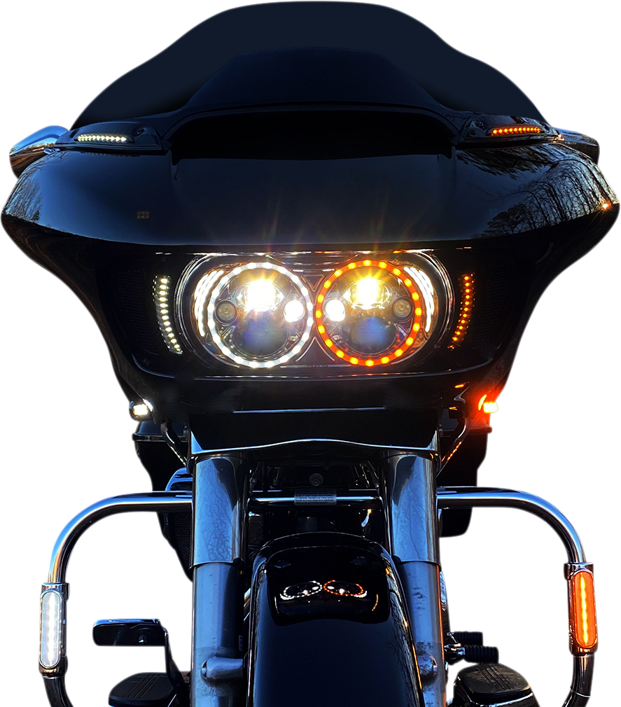Custom Dynamics Turn Signal - FLTR - Chrome PB-RG-TS-15-C - Cycle City Outdoors