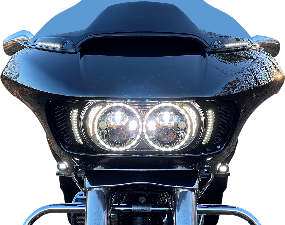 Custom Dynamics Turn Signal - FLTR - Chrome PB-RG-TS-15-C - Cycle City Outdoors