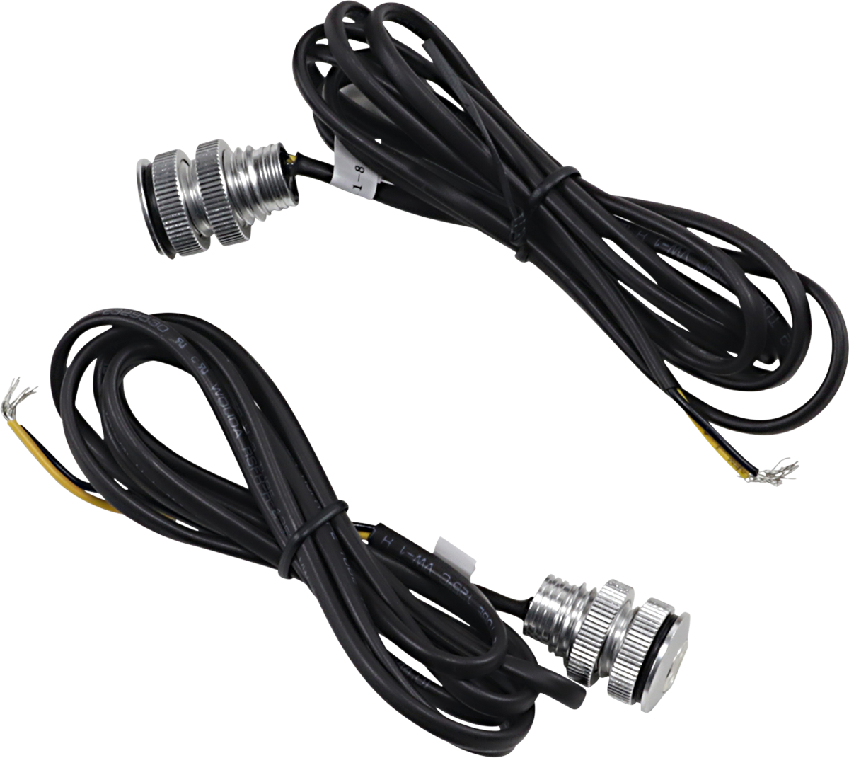 Custom Dynamics Boltz Lighting - Polished Trim - Amber LED CD-BOLT-A-P - Cycle City Outdoors