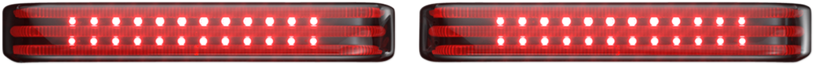 Custom Dynamics Saddlebag LED Lights - Sequential - Black/Smoke PB-SBSEQ-BCM-BS - Cycle City Outdoors