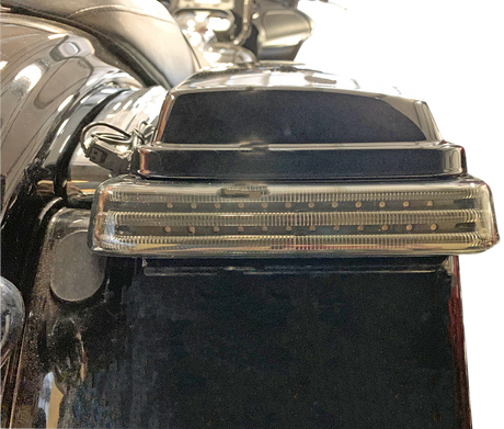 Custom Dynamics Saddlebag LED Lights - Sequential - Black/Smoke PB-SBSEQ-SS6-BS - Cycle City Outdoors