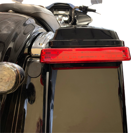 Custom Dynamics Saddlebag LED Lights - Sequential - Chrome/Red PB-SBSEQ-SS6-CR - Cycle City Outdoors