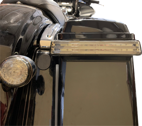 Custom Dynamics Saddlebag LED Lights - Sequential - Chrome/Smoke PB-SBSEQ-SS6-CS - Cycle City Outdoors