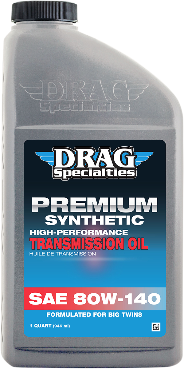 DRAG SPECIALTIES OIL Transmission Oil - 80W-140 - 1 U.S. quart 198930 - Cycle City Outdoors