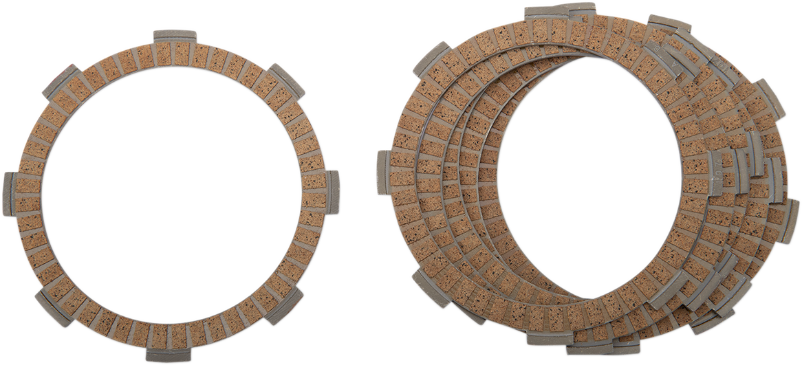 HINSON RACING Clutch Plate Kit - Fiber FP290-6-001