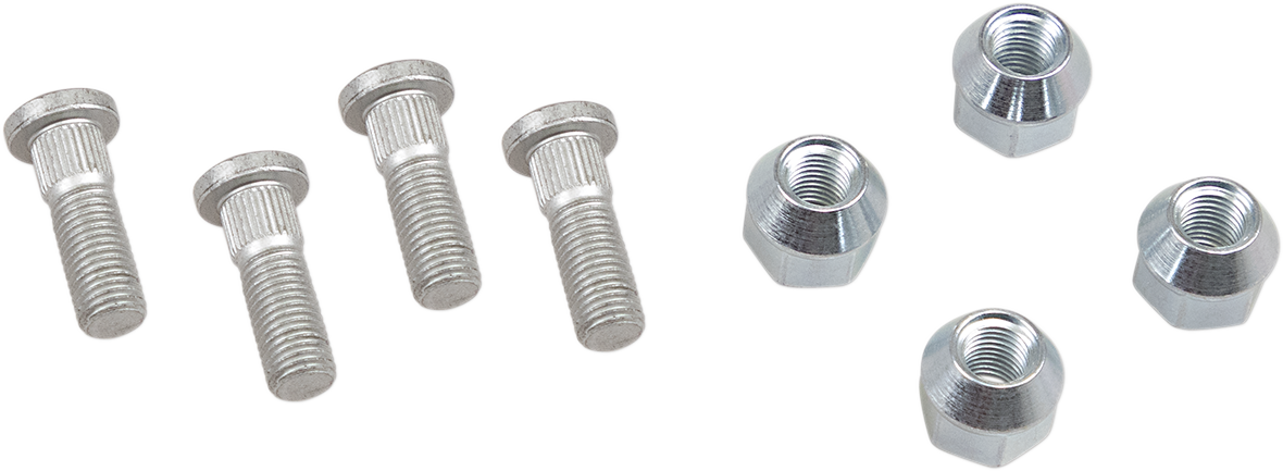MOOSE RACING Wheel Stud/Nut Kit - Front/Rear 85-1040 - Cycle City Outdoors
