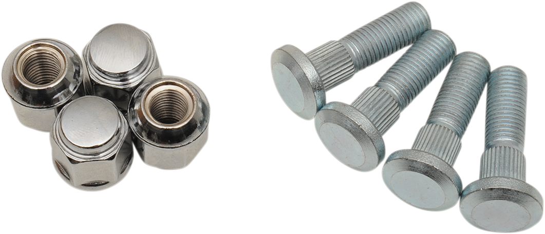 MOOSE RACING Wheel Stud/Nut Kit - Rear 85-1053 - Cycle City Outdoors