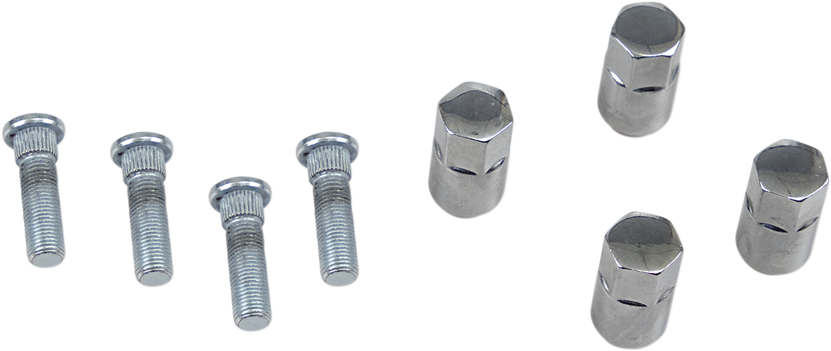 MOOSE RACING Wheel Stud/Nut Kit - Front/Rear 85-1096 - Cycle City Outdoors