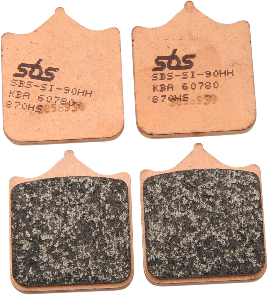 SBS HS Series Sintered Front Brake Pads - 870HS (BMW S 1000 RR / S1000RR / S R Naked 2010–2018)