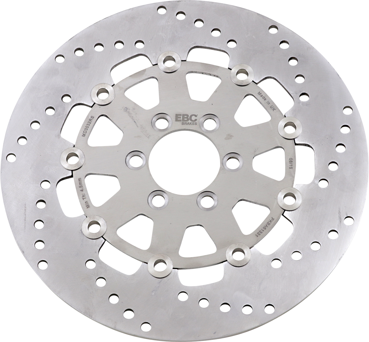 EBC MD Series Pro-Lite Brake Rotor, Front Right - MD3032RS (Suzuki Intruder 1400 G / Intruder 800 G / Intruder 750 G 1987–2007)