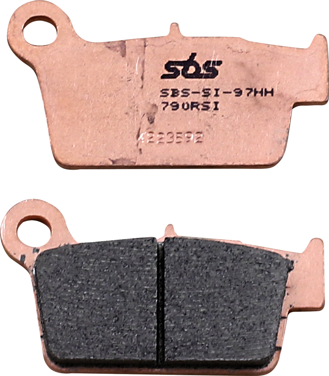 SBS Sintered Rear Brake Pads - 790RSI (TM / Yamaha / Beta / Gas Gas / Kawasaki / Aprilia 2003–2024)