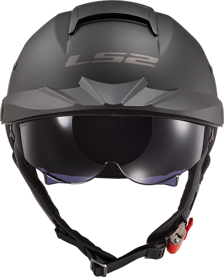 LS2 - Rebellion Half Helmet Helmet - Gloss Black
