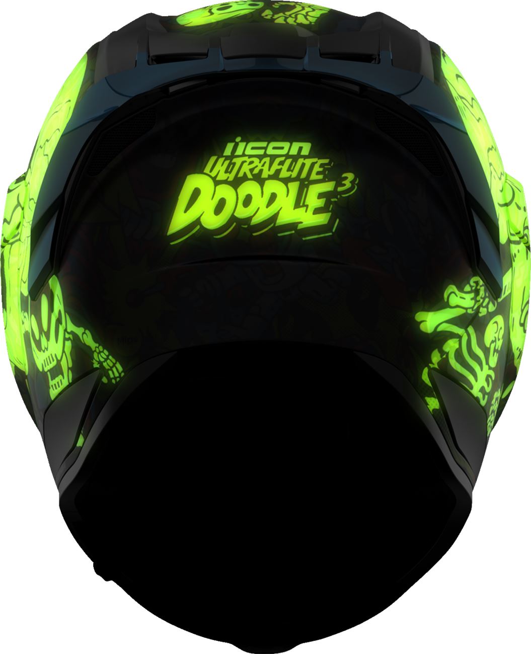 ICON Ultraflite Helmet - Doodle 3 - MIPS® - Blue