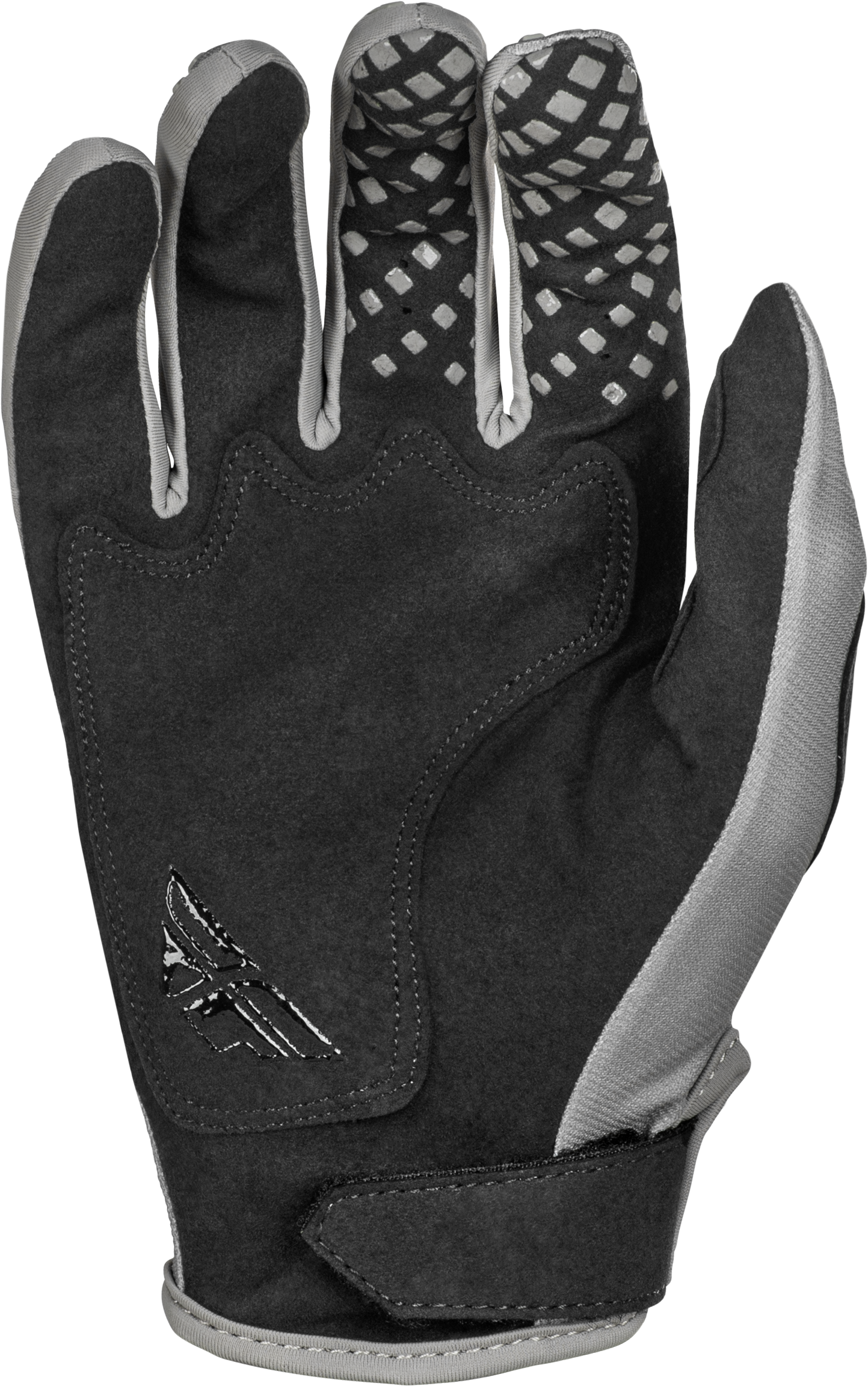 Youth Kinetic Sym Gloves Grey/Black Ym - Cycle City Outdoors