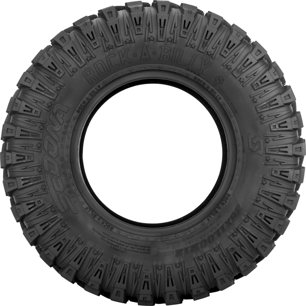 Sedona Tire Rock A Billy 26x11r12 Radial 8pr Lr535lbs