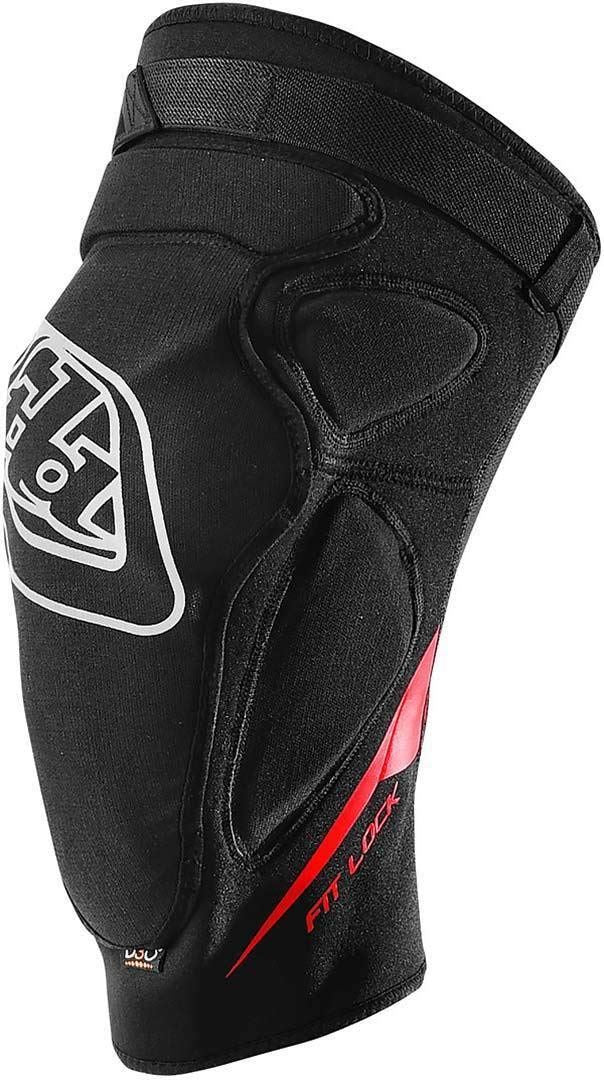 Troy Lee Designs Raid Knee Guard, Solid Black, XS-S