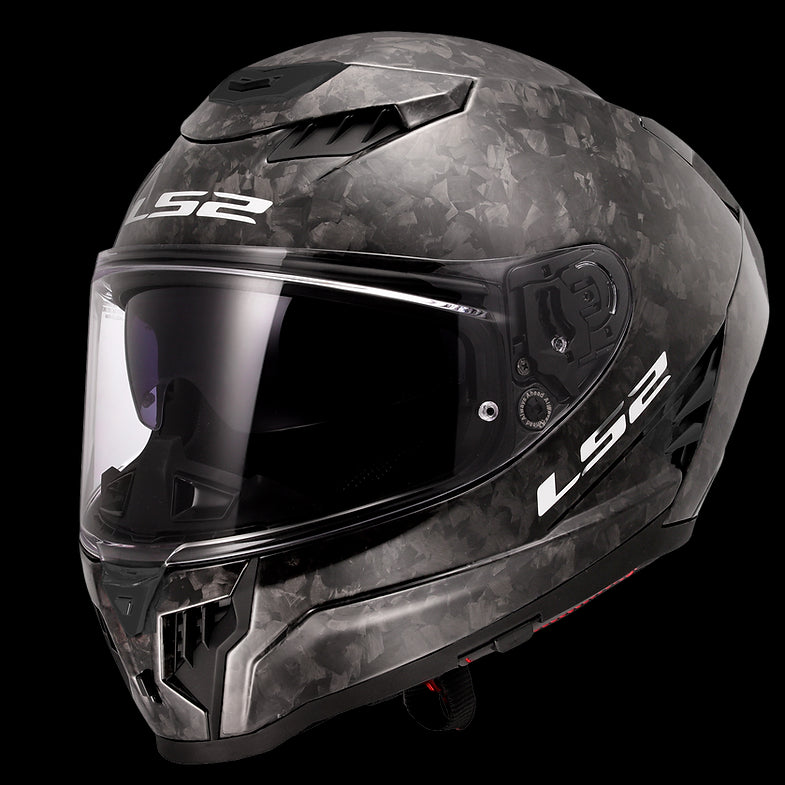 LS2 Dragon Gloss Forged Carbon LG