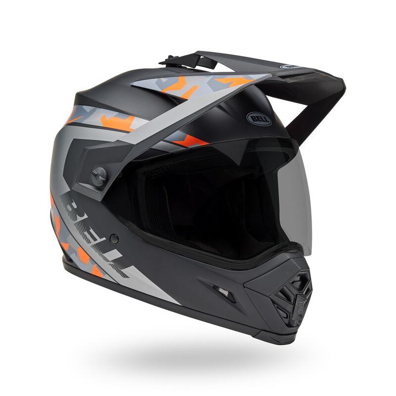 Bell - MX-9 ADV MIPS - Matte Black/Orange Camo Mesa