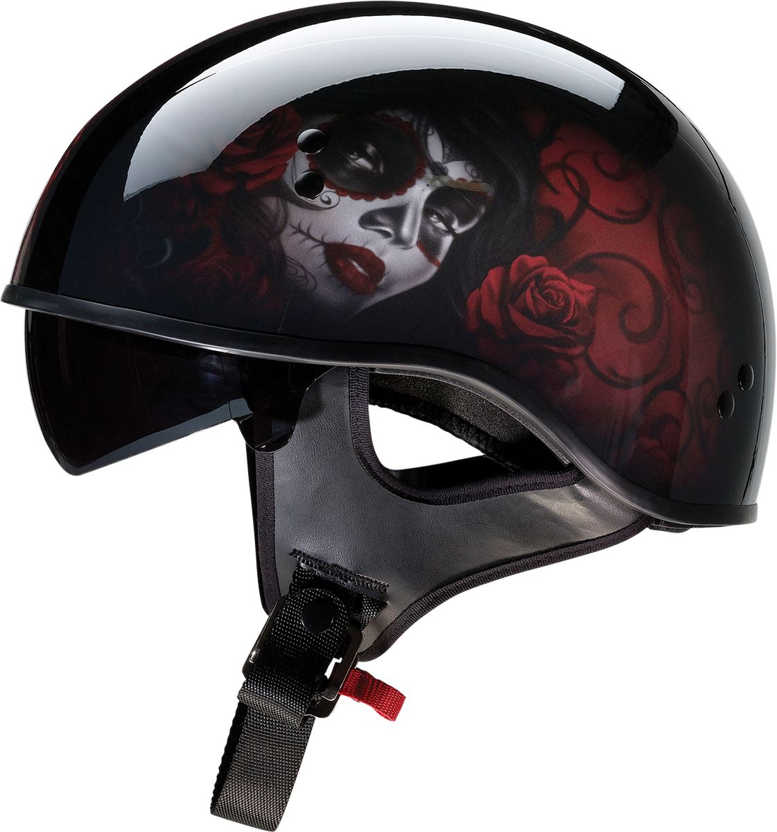 Z1R Vagrant Helmet - Red Catrina
