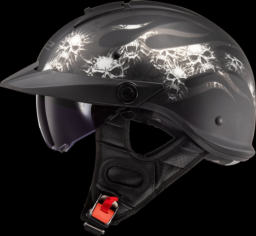LS2 - Rebellion Bones Half Helmet