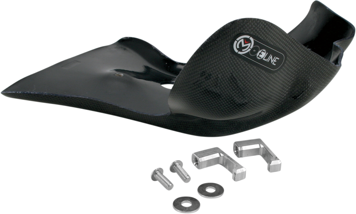 MOOSE RACING Carbon Fiber Skid Plate - KLX400 | DRZ400 SSPDRZ - Cycle City Outdoors